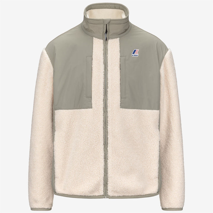 SIXTE 4.0 ORSETTO - Fleece - Jacket - UNISEX - Green Oak-Ecru