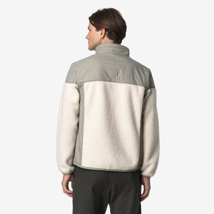 SIXTE 4.0 ORSETTO - Fleece - Jacket - UNISEX - Green Oak-Ecru