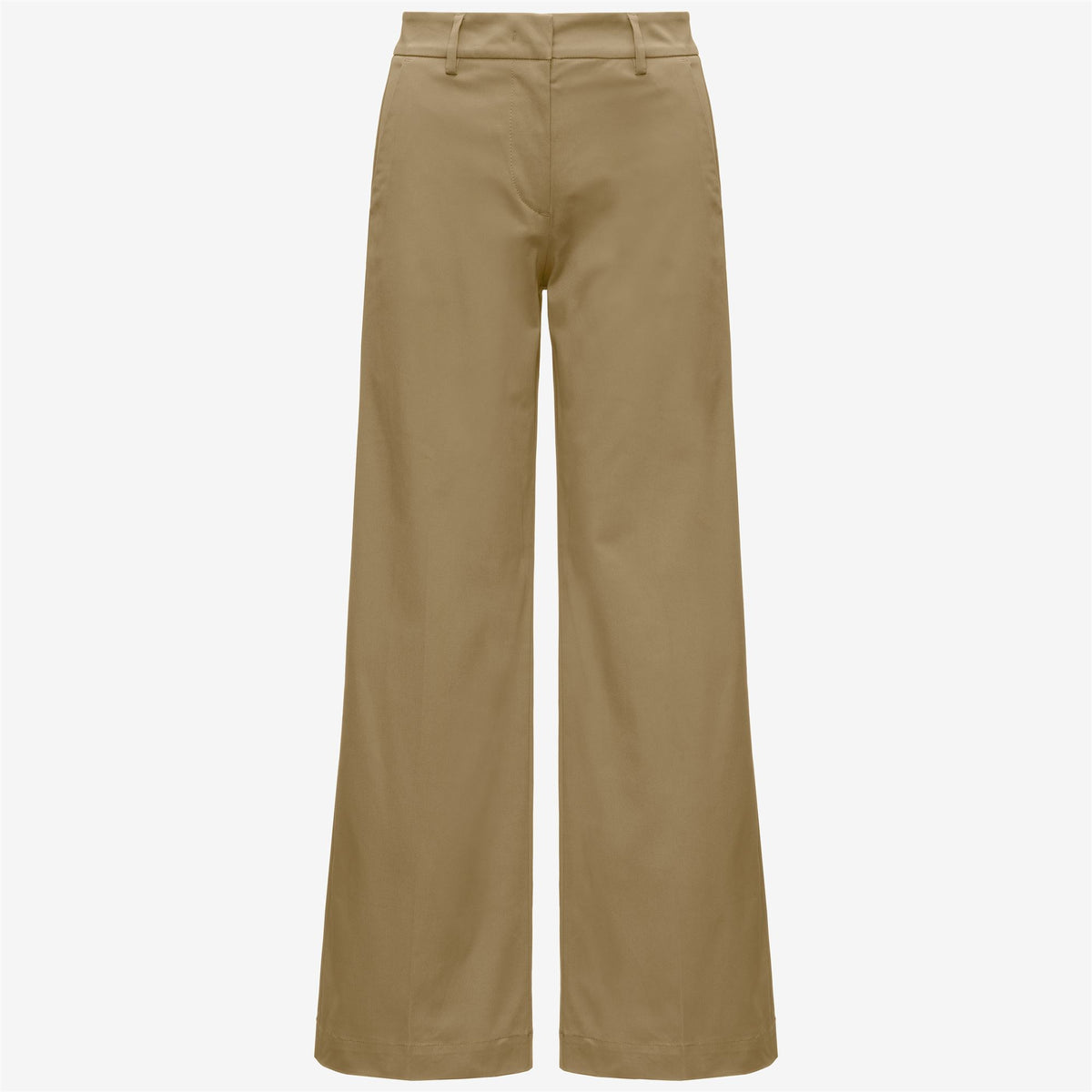 Pants_Woman_TYANNE TWILL TECH PEACH_Chino_Beige Khaki - Commercial 1
