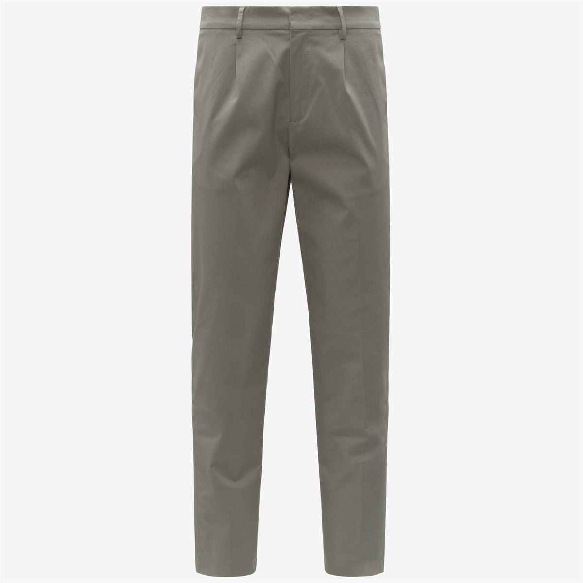 Pants_MAN_AILTON TWILL TECH PEACH_Chino_Green Oak - Commercial 1