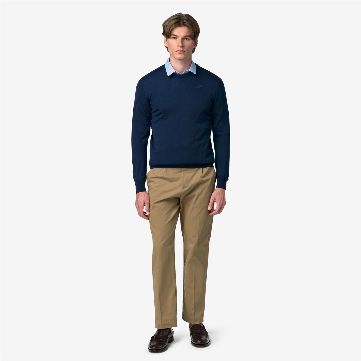 Pants_Man_RALPH TWILL TECH PEACH_Chino_Beige Khaki - Commercial 4