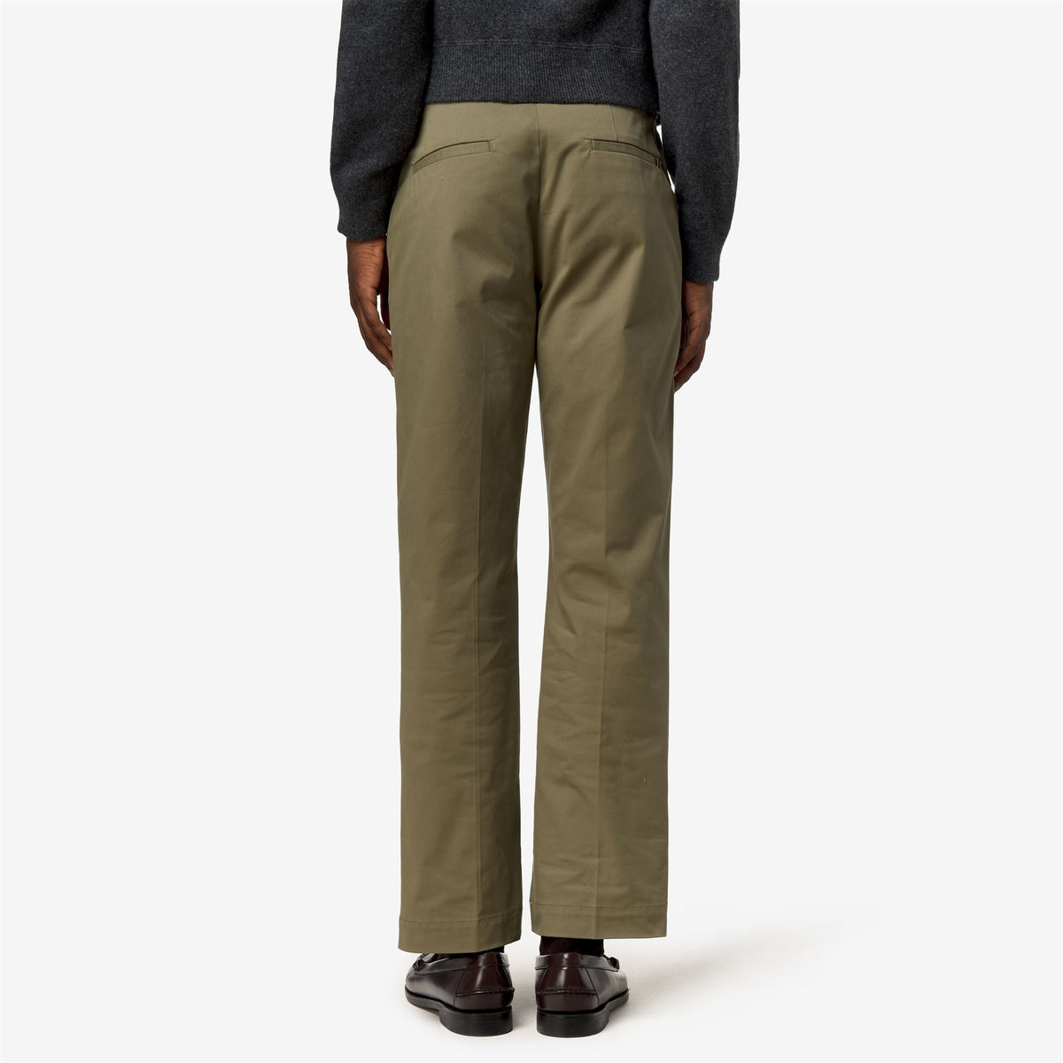 Pants_Man_RALPH TWILL TECH PEACH_Chino_Green Army - Commercial 6