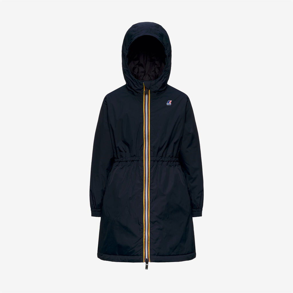 Jackets_GIRL_P.  DELIA WARM_3/4 Length_Blue Depth - Commercial 1