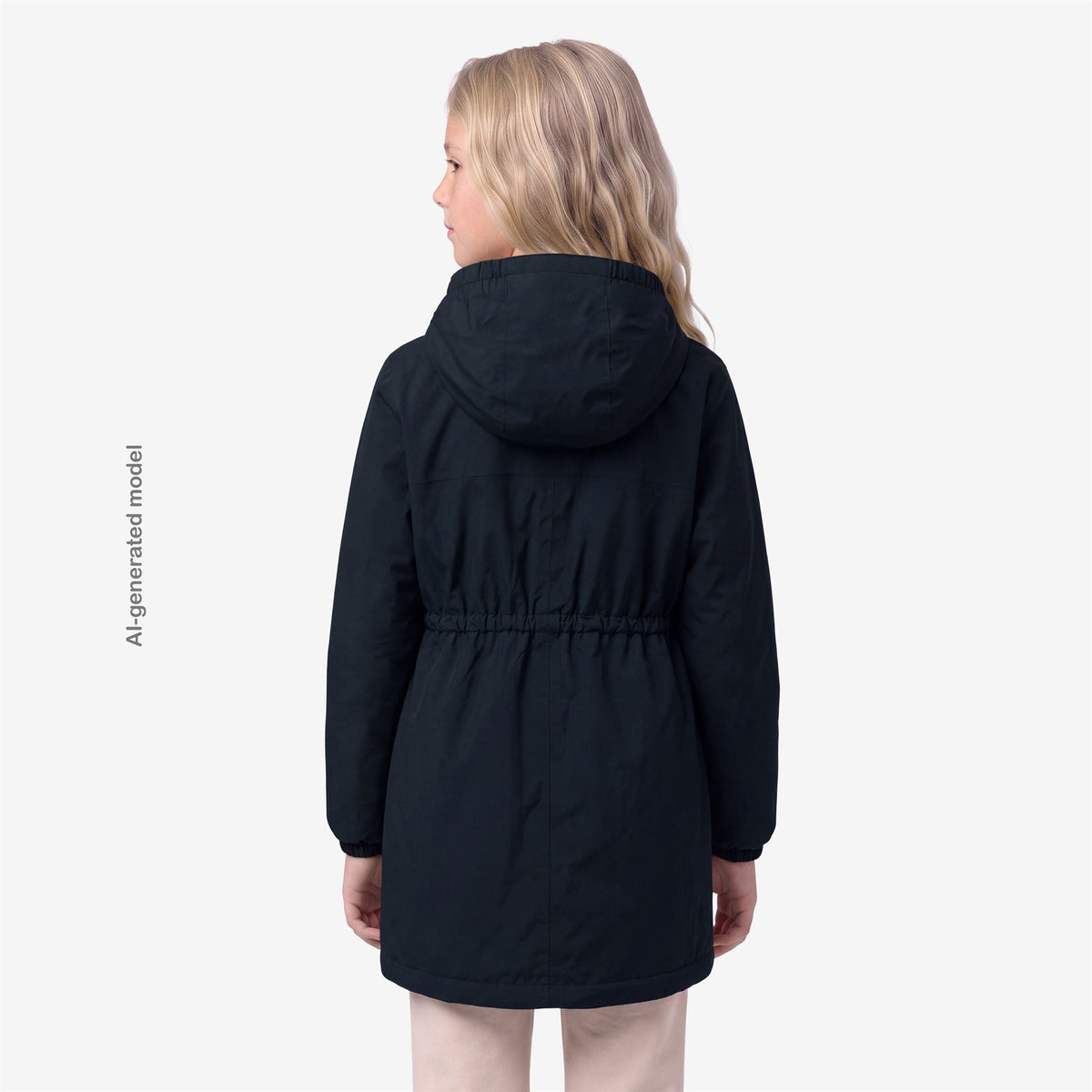 Jackets_GIRL_P.  DELIA WARM_3/4 Length_Blue Depth - Commercial 6