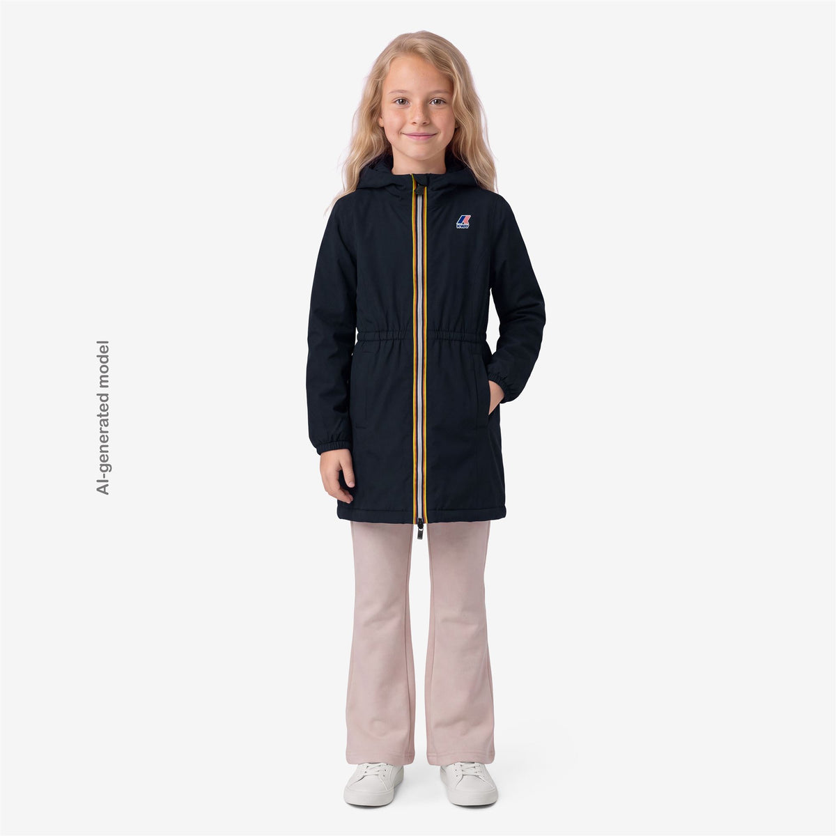 Jackets_GIRL_P.  DELIA WARM_3/4 Length_Blue Depth - Commercial 7