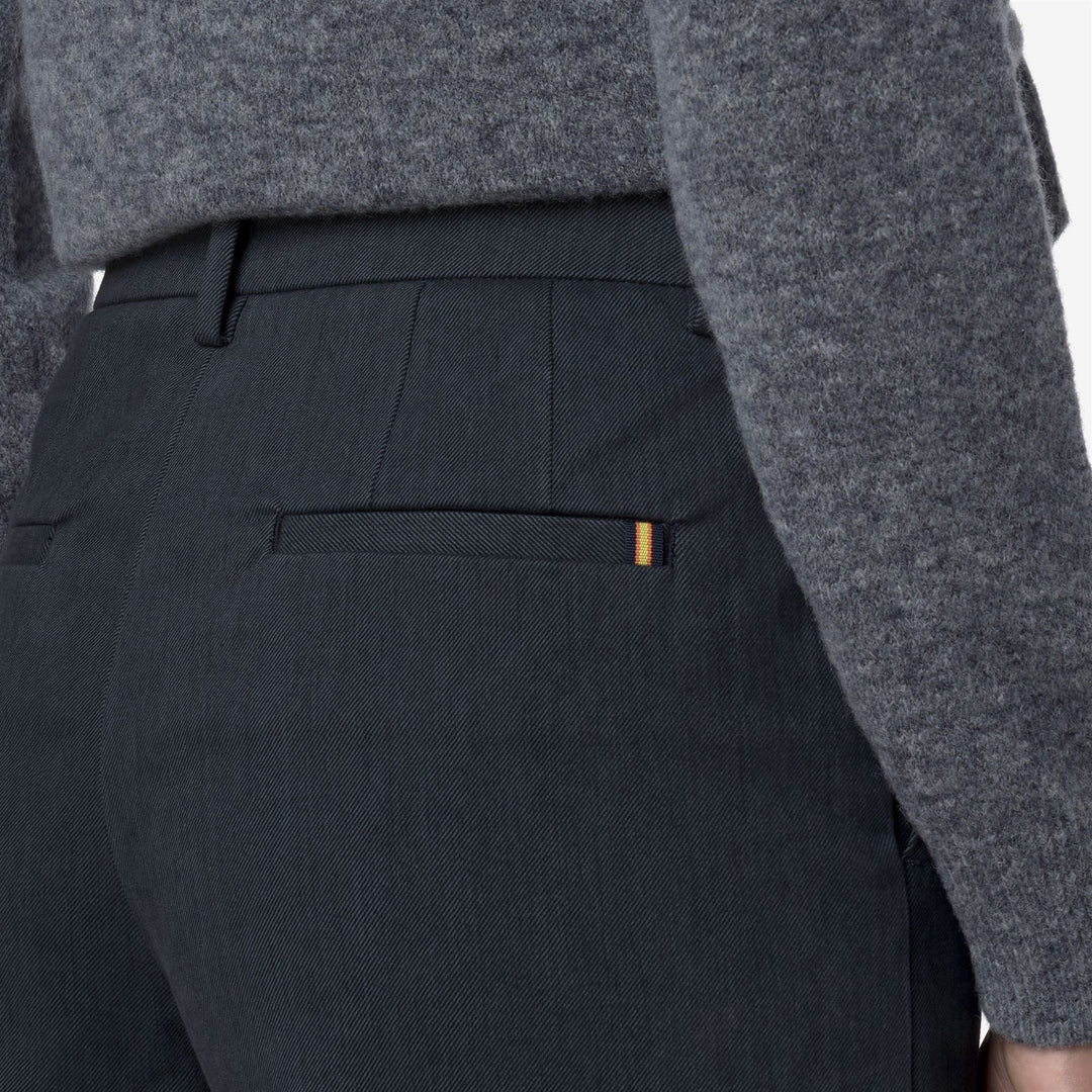 TYANNE DENIM-LIKE - Pants - Chino - Woman - DENIM-Blue Depth