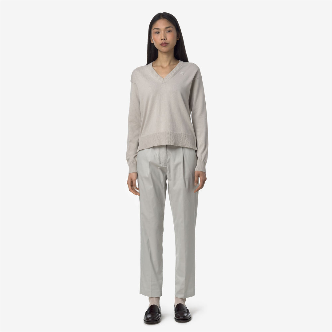 EYRE TWILL TECH - Pants - CHINO - WOMAN - BEIGE LT