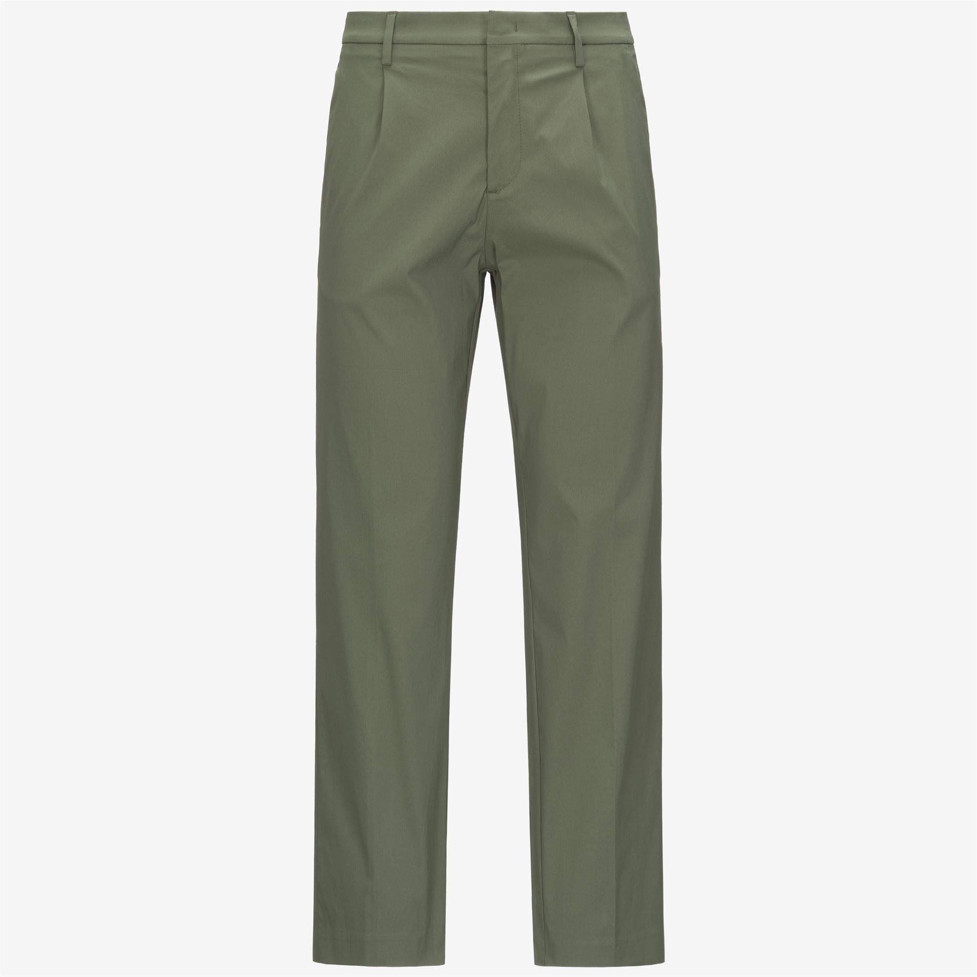 Pants_MAN_RALPH TWILL TECH_Chino_Green Lichen - Commercial 1