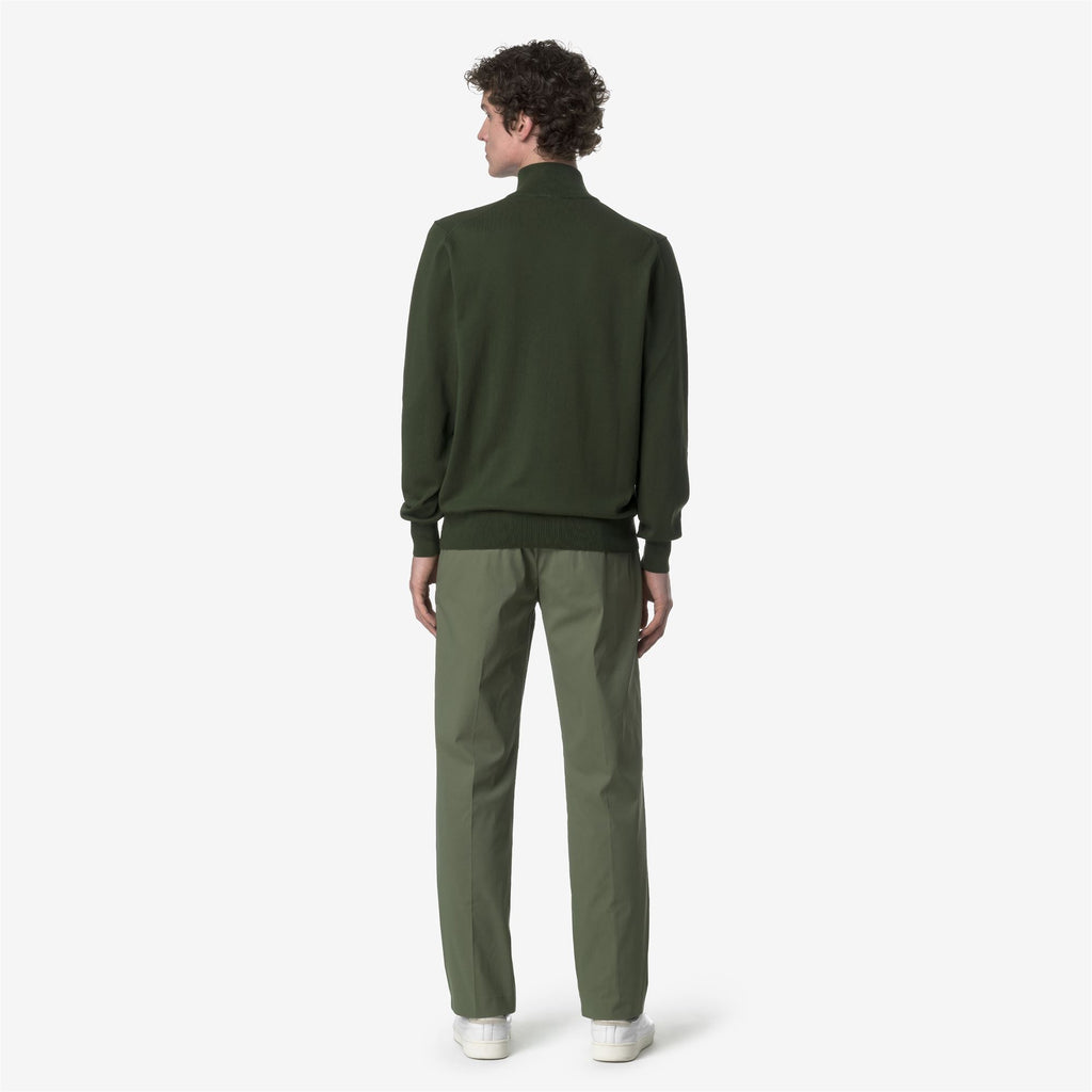 Pants_MAN_RALPH TWILL TECH_Chino_Green Lichen - Commercial 6