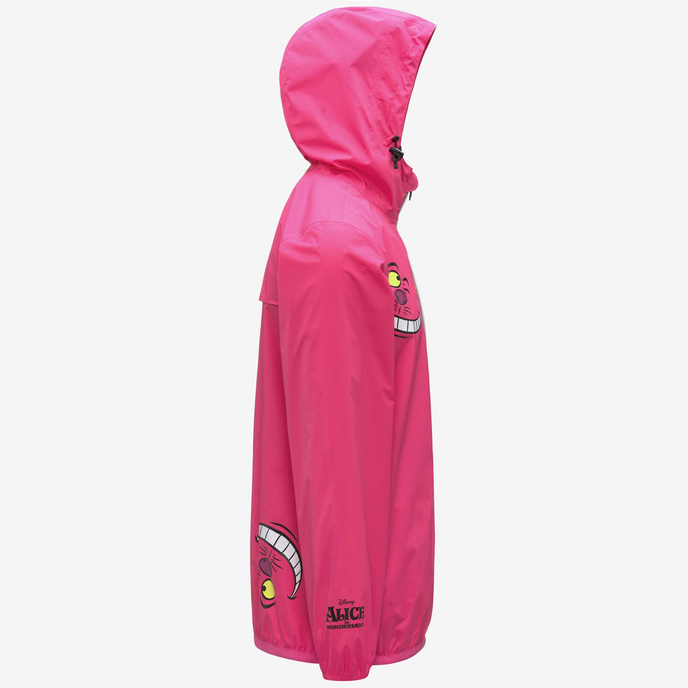Jackets_Unisex_ CLAUDE  CHESHIRE CAT_Mid_Pink Intense - DressedFront