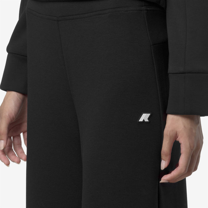 Pants_WOMAN_LOIRE LIGHT SPACER_Sport Trousers_Black Pure - Black Pure - DetailDouble