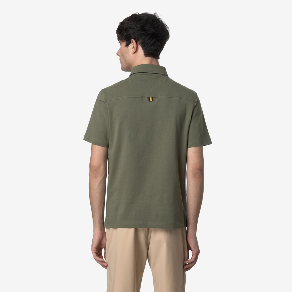Polo Shirts_MAN_VINCELLE LIGHT STRETCH JERSEY_Polo_Green Lichen - Commercial 6