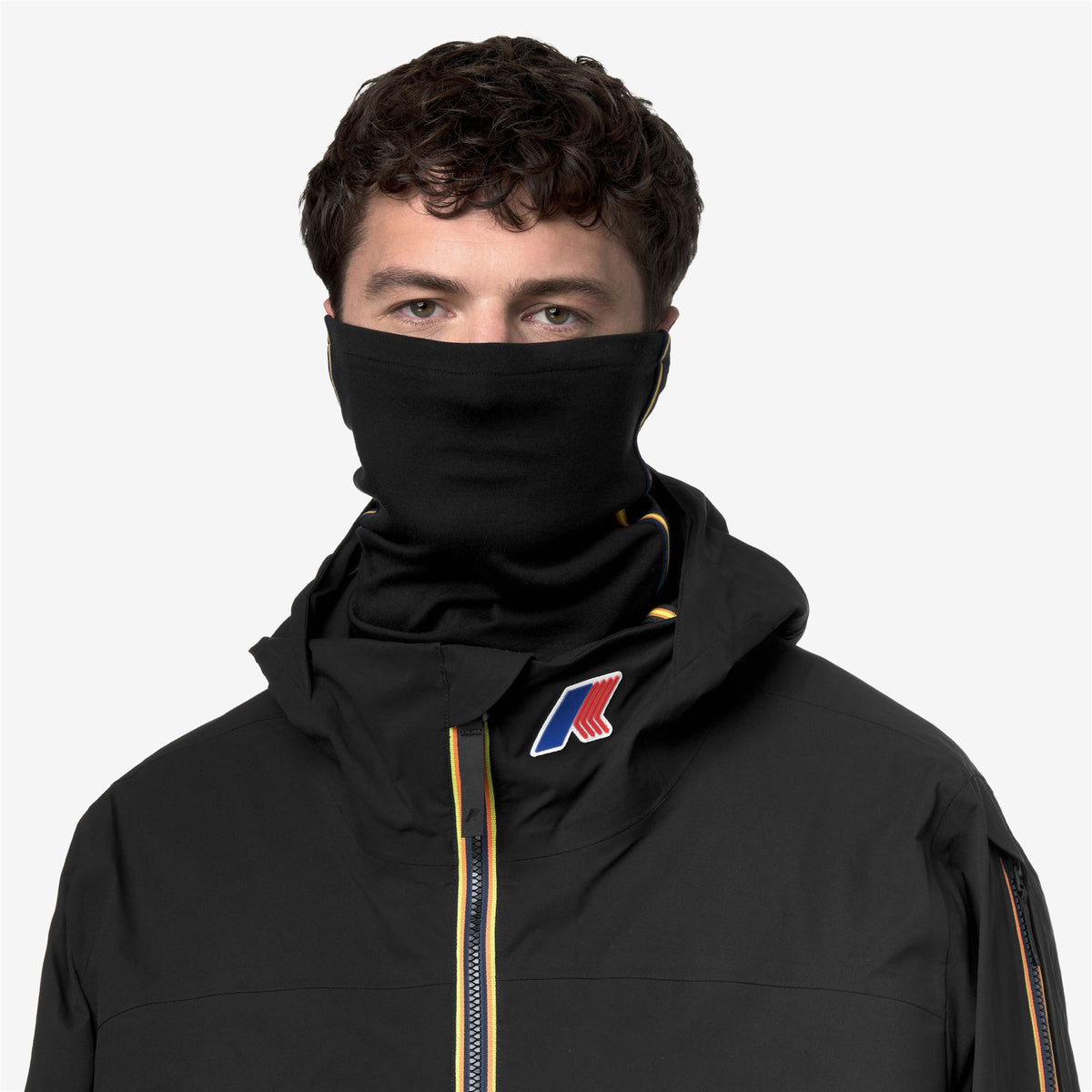 Scarves_UNISEX_LINDY SCOTTY JAMES_Warmneck_Black Pure - Commercial 4