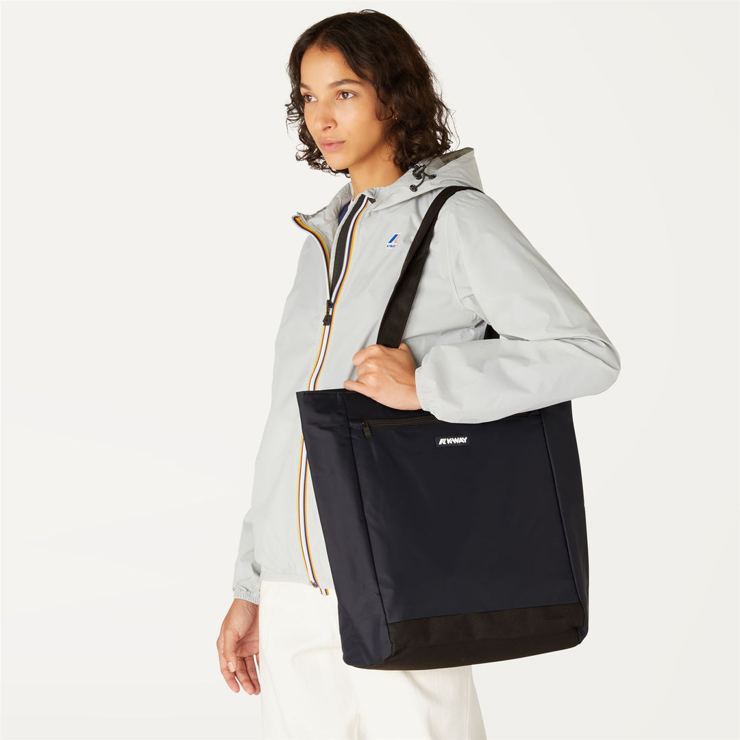 Bags_UNISEX_ELLIANT_Shopping Bag_Blue Depth - DetailDouble