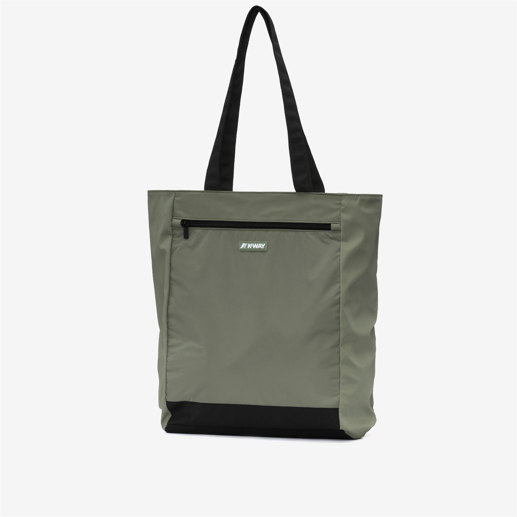 Bags_Unisex_ELLIANT_Shopping Bag_Green Lichen - Commercial 2