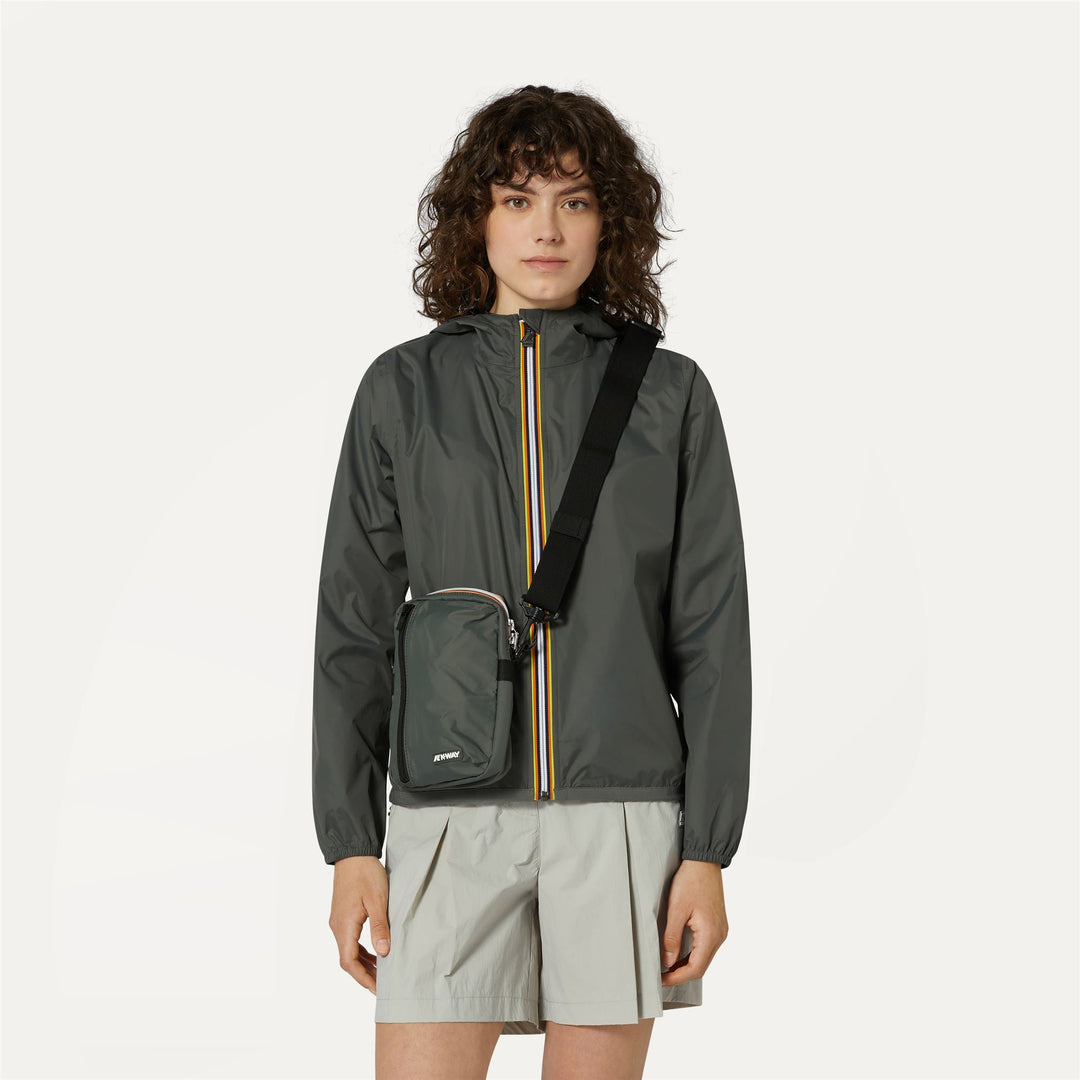 BARBITON - Bags - Shoulder Bag - UNISEX - GREEN BLACKISH