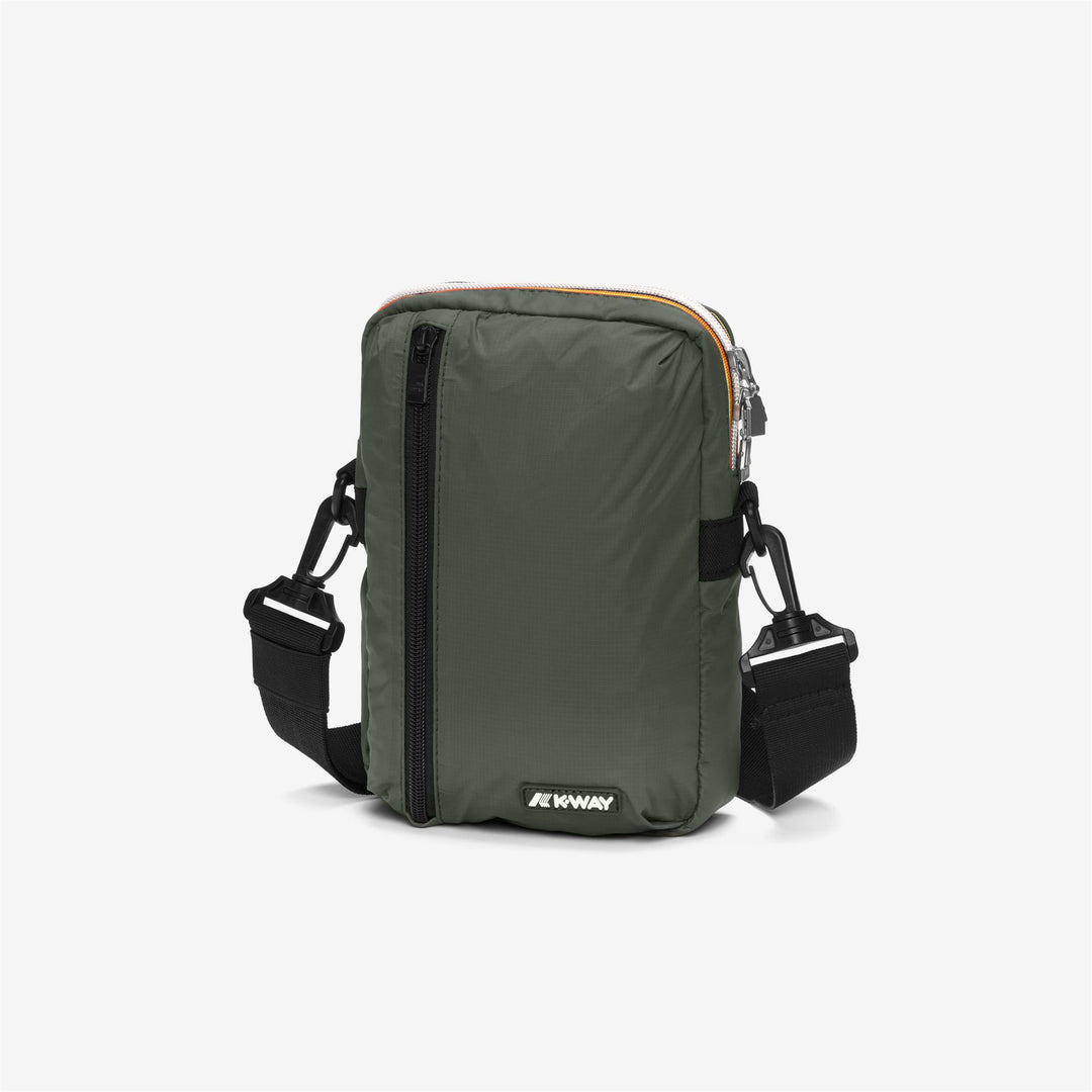Bags_UNISEX_BARBITON_Shoulder Bag_GREEN BLACKISH - DressedFront