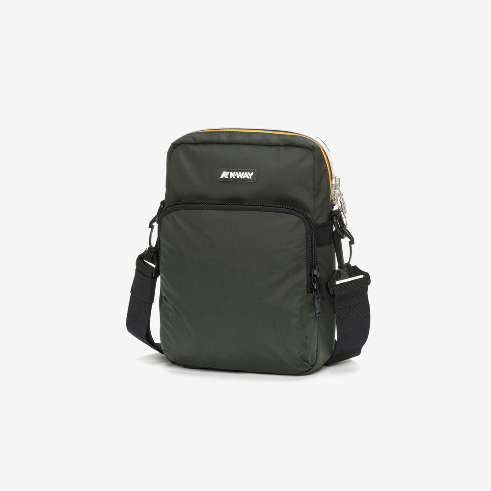 Bags_UNISEX_ERLOY_Shoulder Bag_GREEN BLACKISH - DressedFront