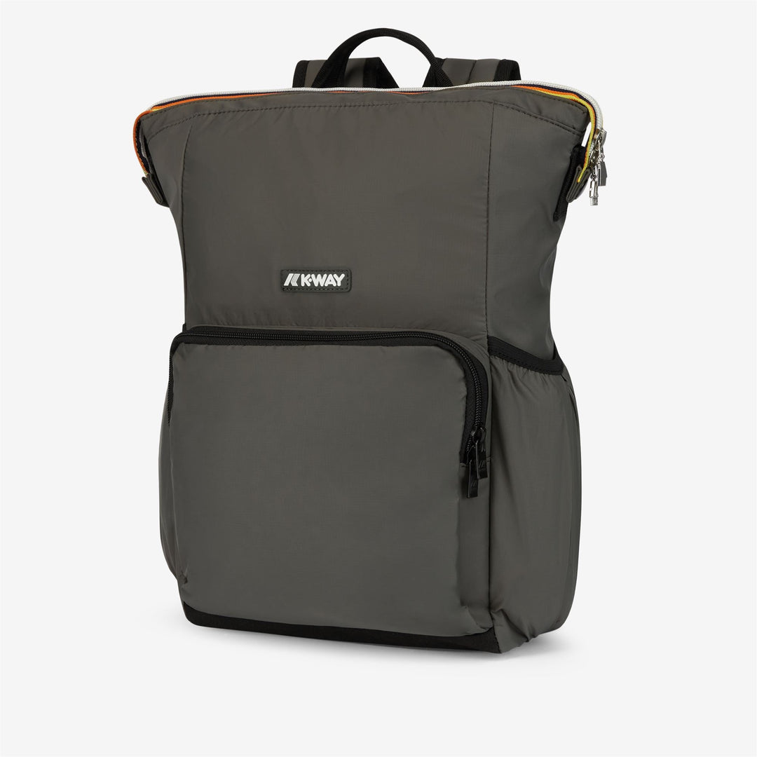 MAIZY - Bags - Backpack - UNISEX - GREEN BLACKISH