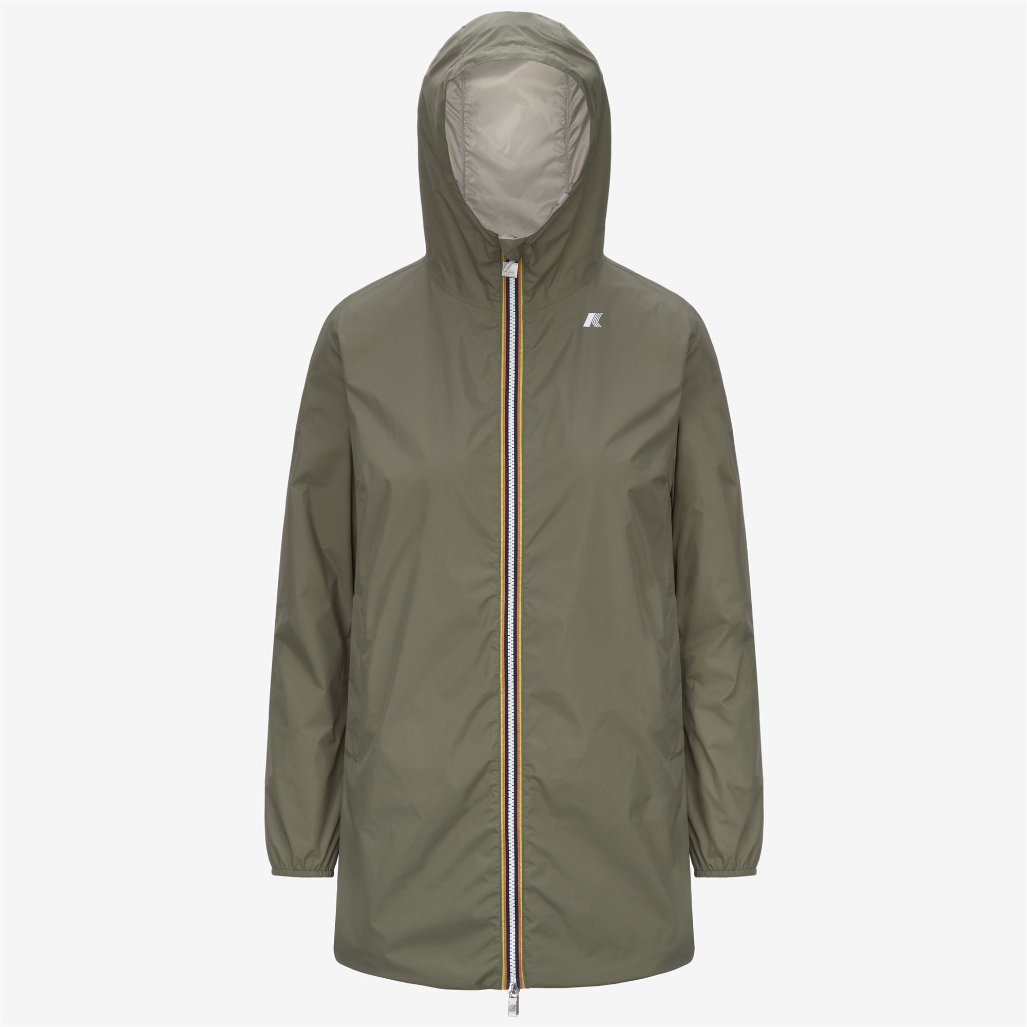 Jackets_WOMAN_SOPHIE PLUS.2 DOUBLE_Mid_Green Lichen - BEIGE LT - Commercial 1
