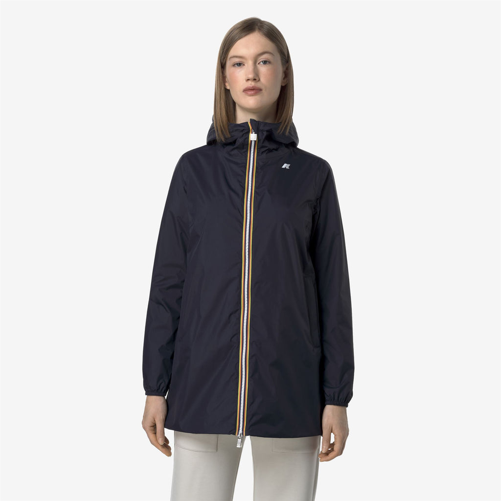 Jackets_WOMAN_SOPHIE PLUS.2 DOUBLE_Mid_Blue Depth - Green Lichen - Commercial 4