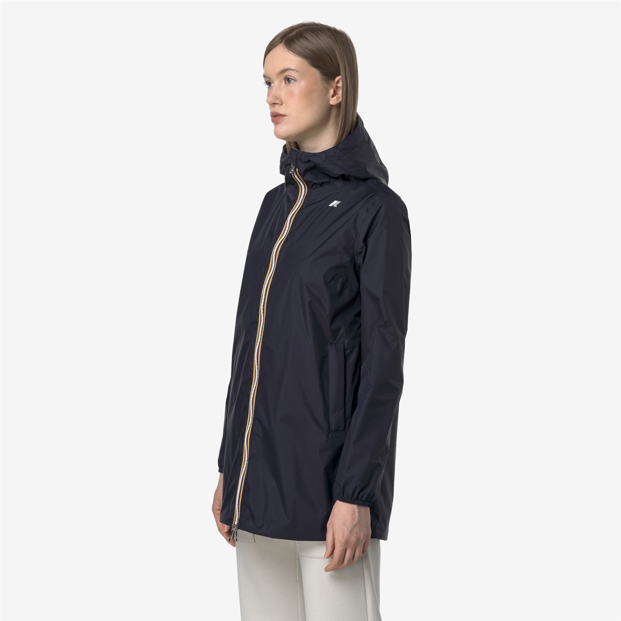 Jackets_WOMAN_SOPHIE PLUS.2 DOUBLE_Mid_Blue Depth - Green Lichen - Commercial 5