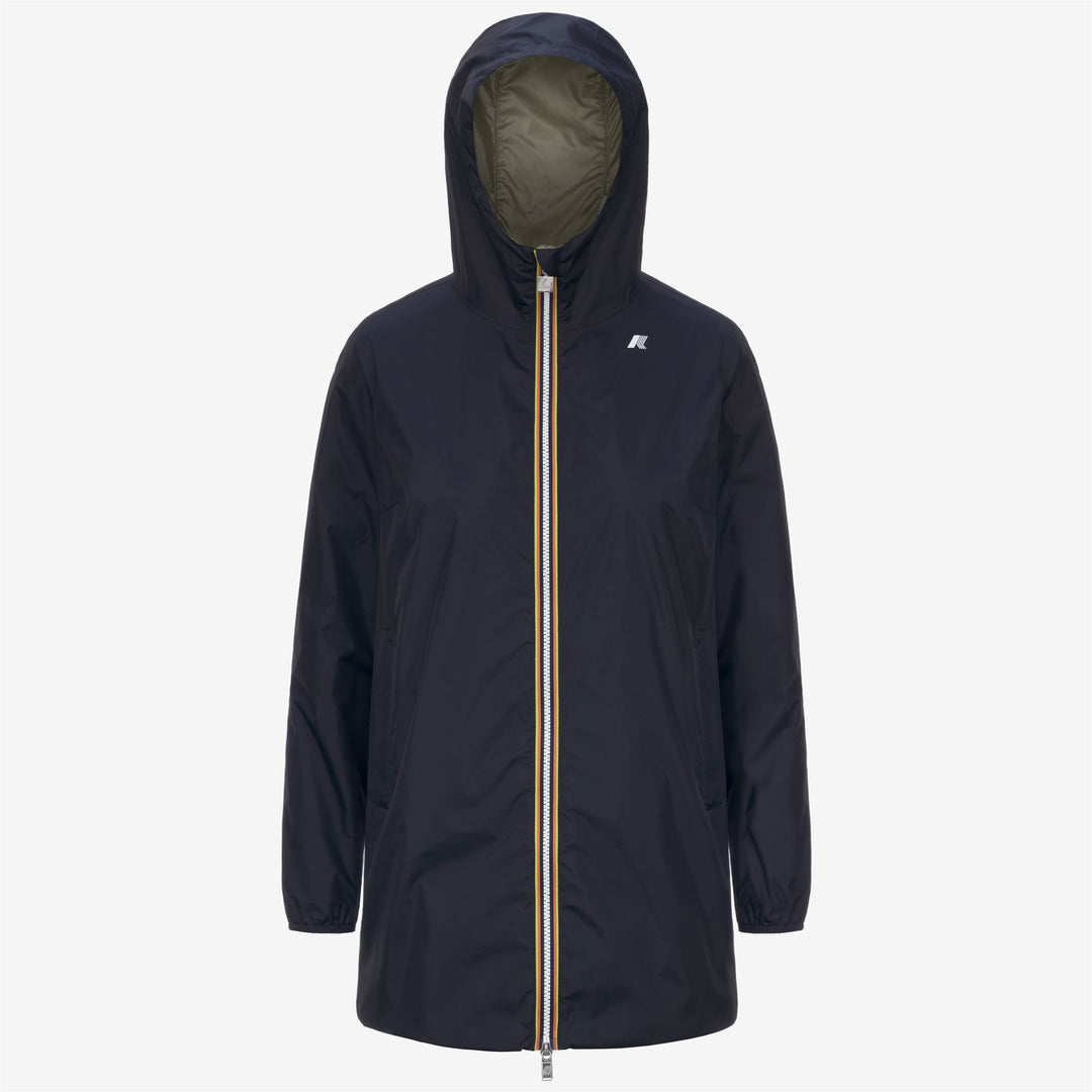 Jackets_WOMAN_SOPHIE PLUS.2 DOUBLE_Mid_Blue Depth - Green Lichen - Photo