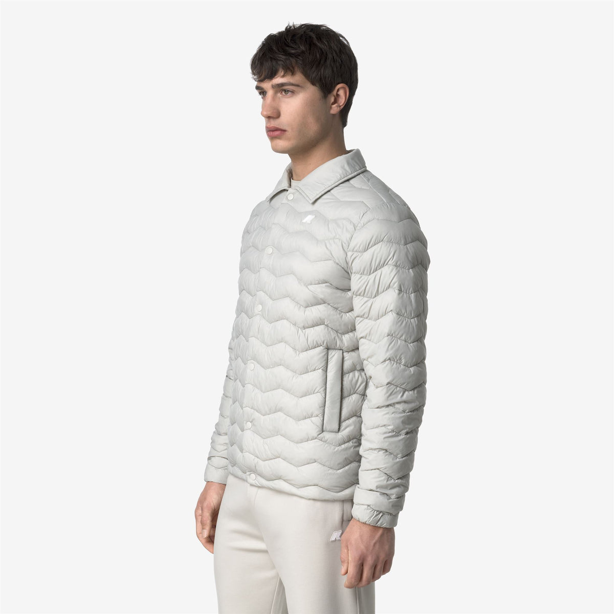 Jackets_MAN_BRUNO QUILTED WARM_Short_BEIGE LT - Commercial 5