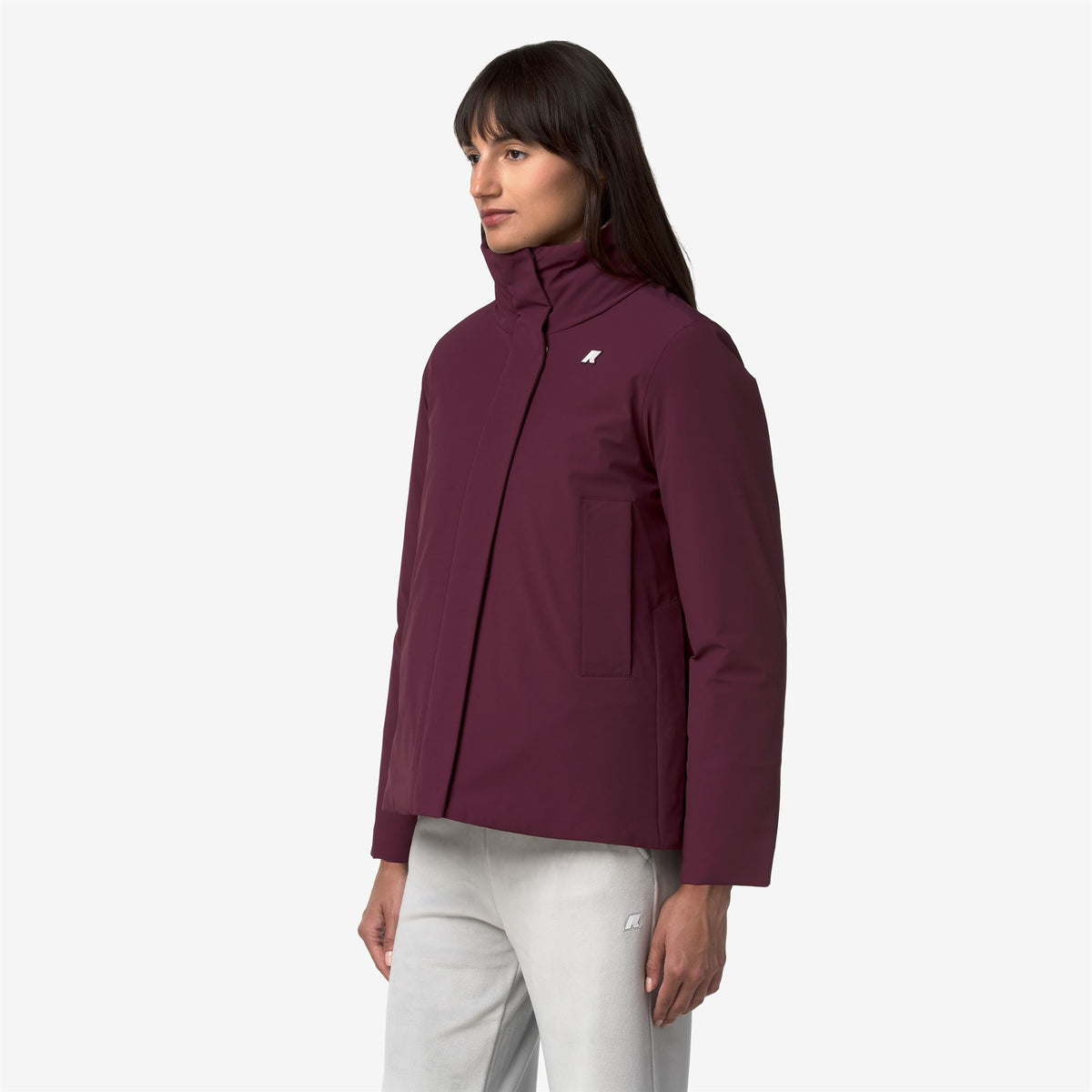 Jackets_Woman_MARLETTE ST WARM_Short_Violet Mauve Wine - Commercial 5