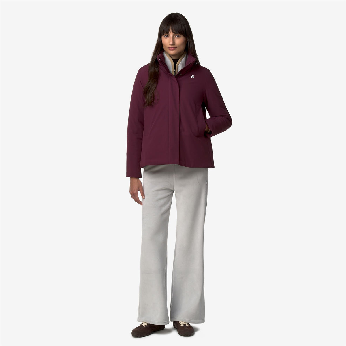 Jackets_Woman_MARLETTE ST WARM_Short_Violet Mauve Wine - Commercial 7