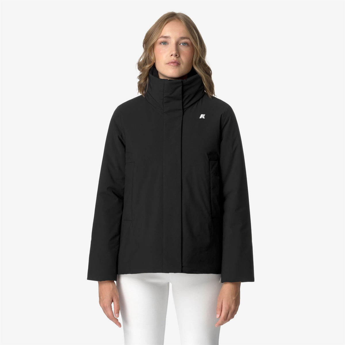 Jackets_WOMAN_MARLETTE ST WARM_Short_Black Pure - Commercial 4