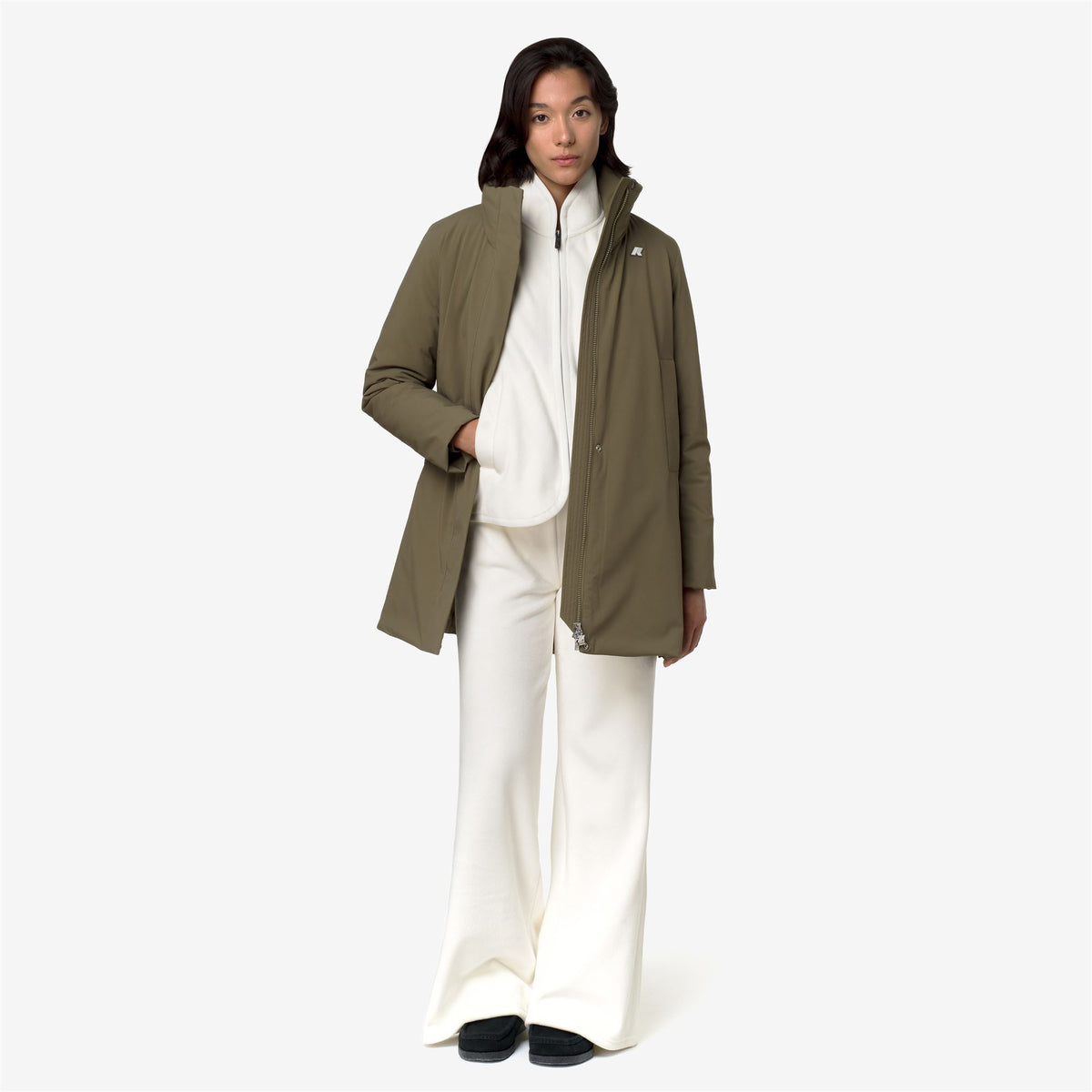 Jackets_Woman_MARLA ST WARM_Mid_Green Army - Commercial 7