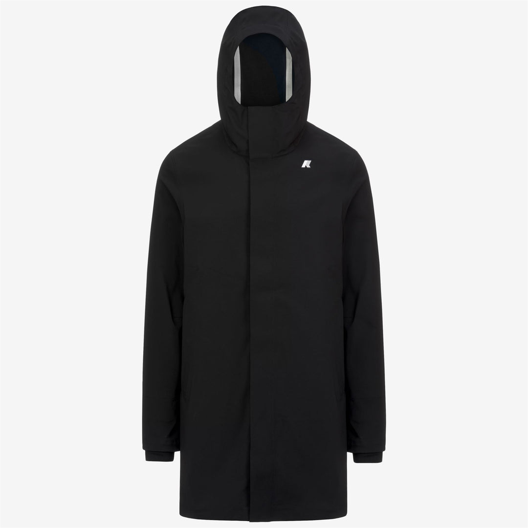 Jackets_MAN_THOMAS BONDED_Long_Black-Blue Depth - Black Pure - Blue Depth - Photo