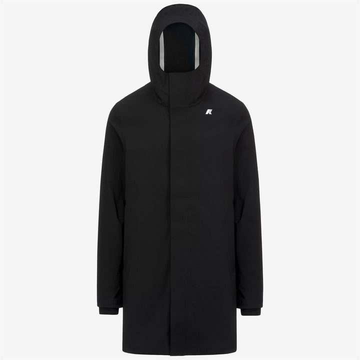 Jackets_MAN_THOMAS BONDED_Long_Black-Blue Depth - Black Pure - Blue Depth - Photo