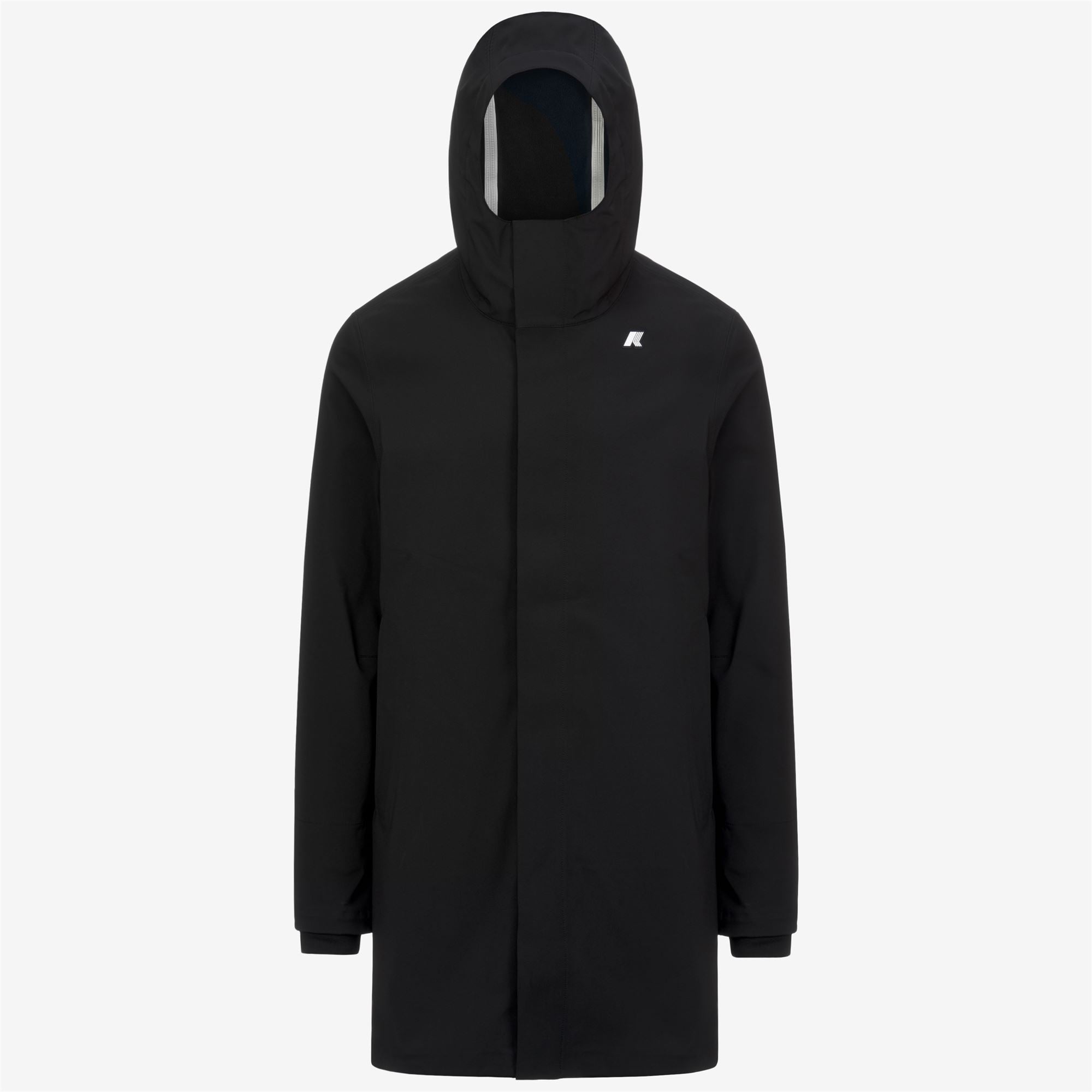 Jackets_MAN_THOMAS BONDED_Long_Black-Blue Depth - Black Pure - Blue Depth - Commercial 1