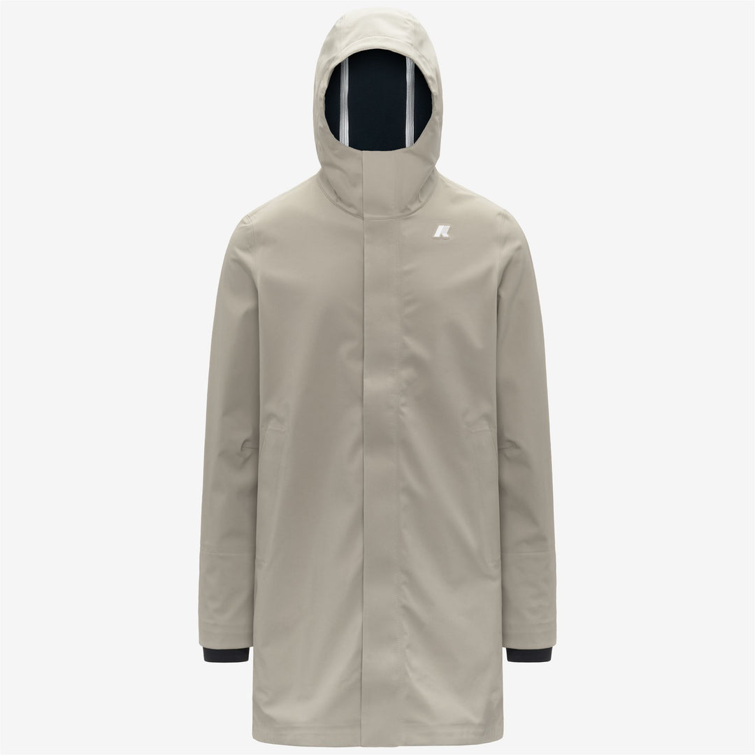 Jackets_MAN_THOMAS BONDED_Long_Beige Cashmere - Blue Depth - Photo