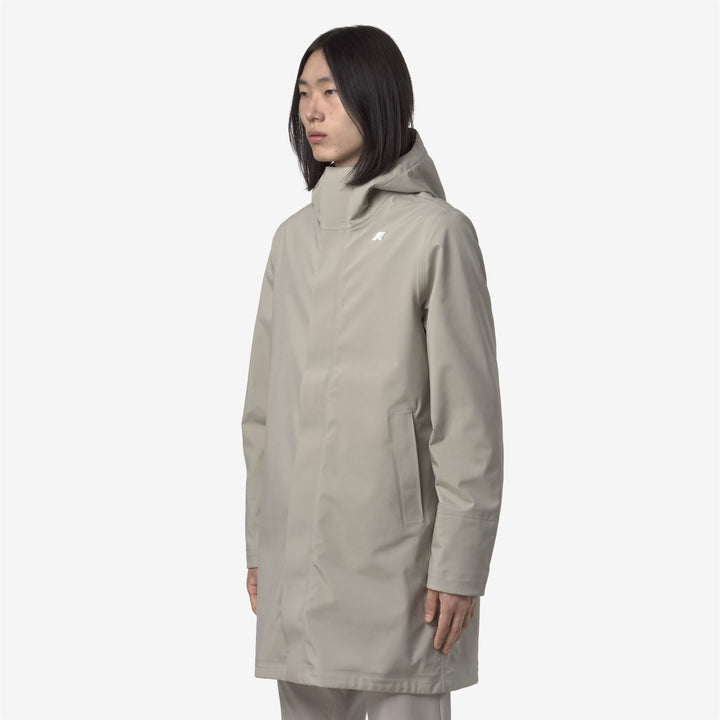 Jackets_MAN_THOMAS BONDED_Long_Beige Cashmere - Blue Depth - Detail