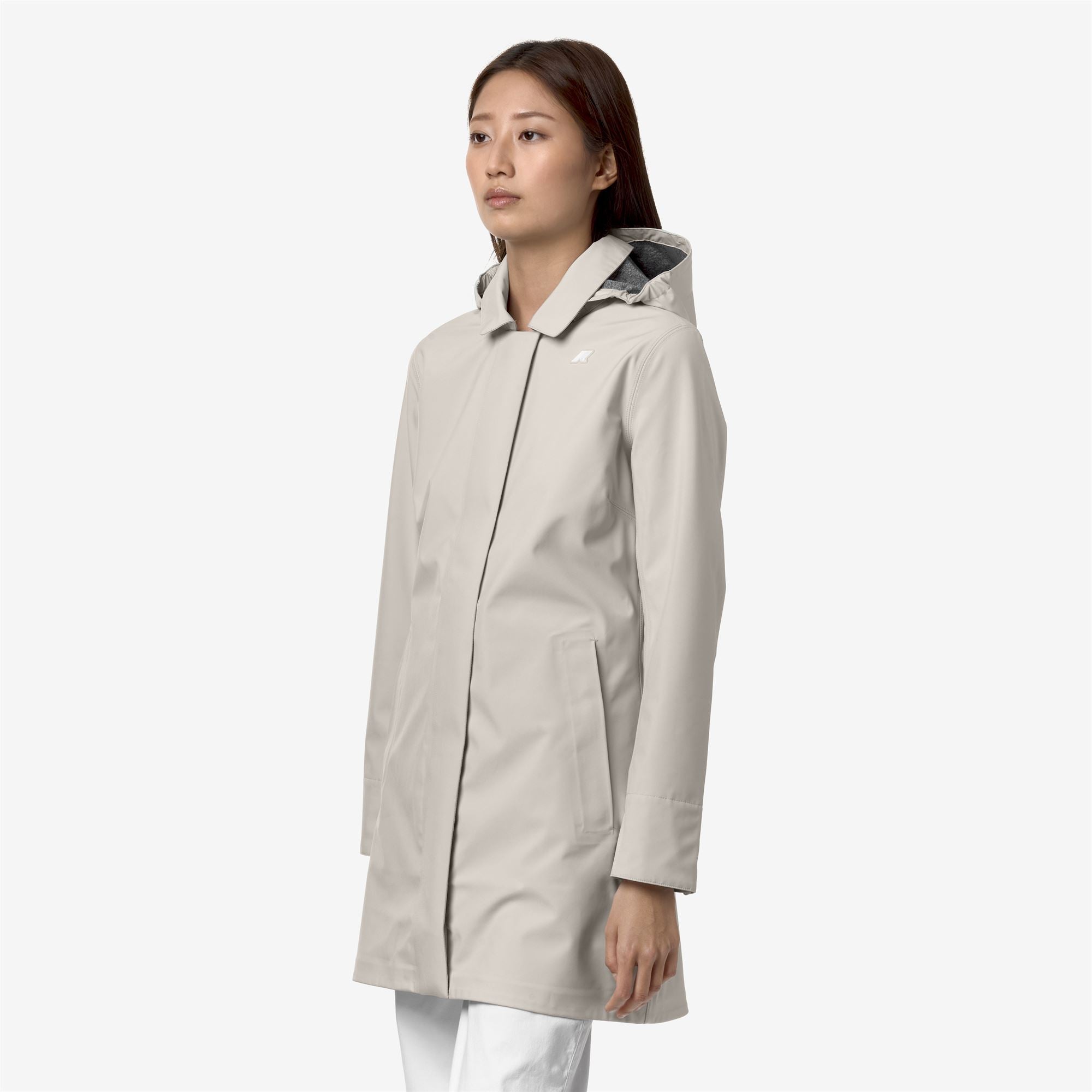 Jackets_WOMAN_MATHY BONDED JERSEY_Mid_BEIGE LT - Commercial 5