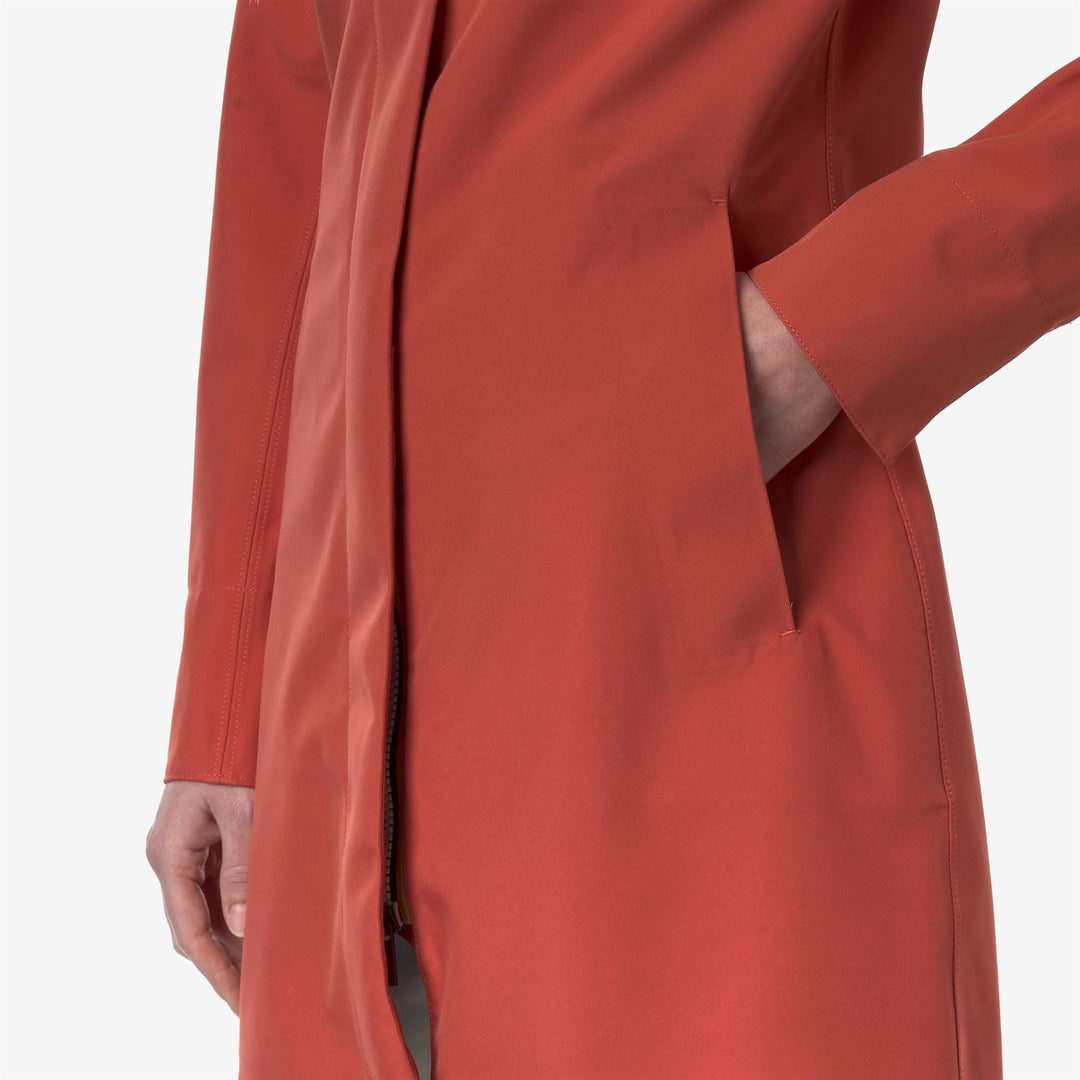 MATHY BONDED JERSEY - Jackets - Mid - WOMAN - RED JASPER