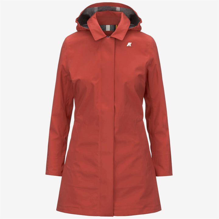MATHY BONDED JERSEY - Jackets - Mid - WOMAN - RED JASPER