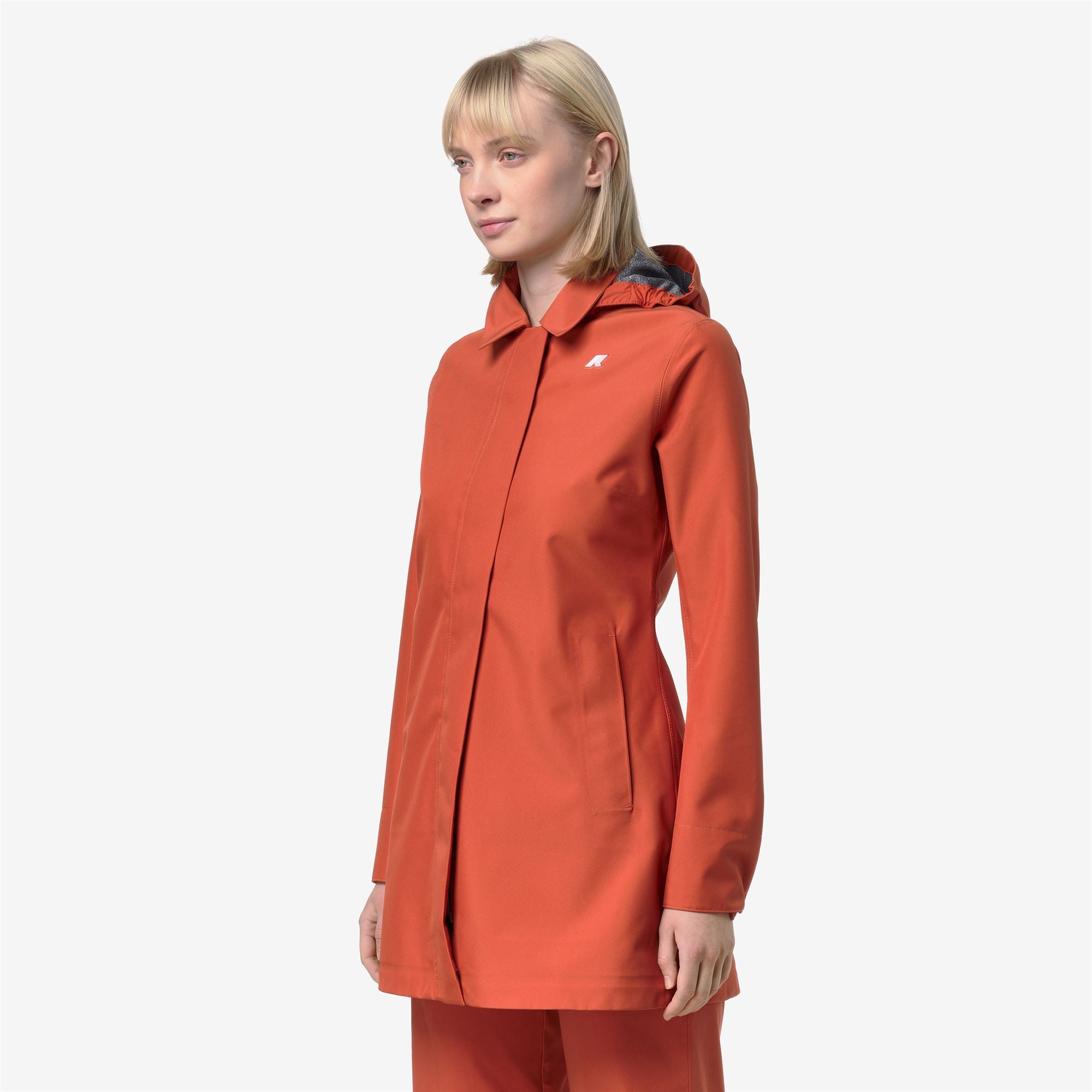 Jackets_Woman_MATHY BONDED JERSEY_Mid_Orange Brownish - Commercial 5