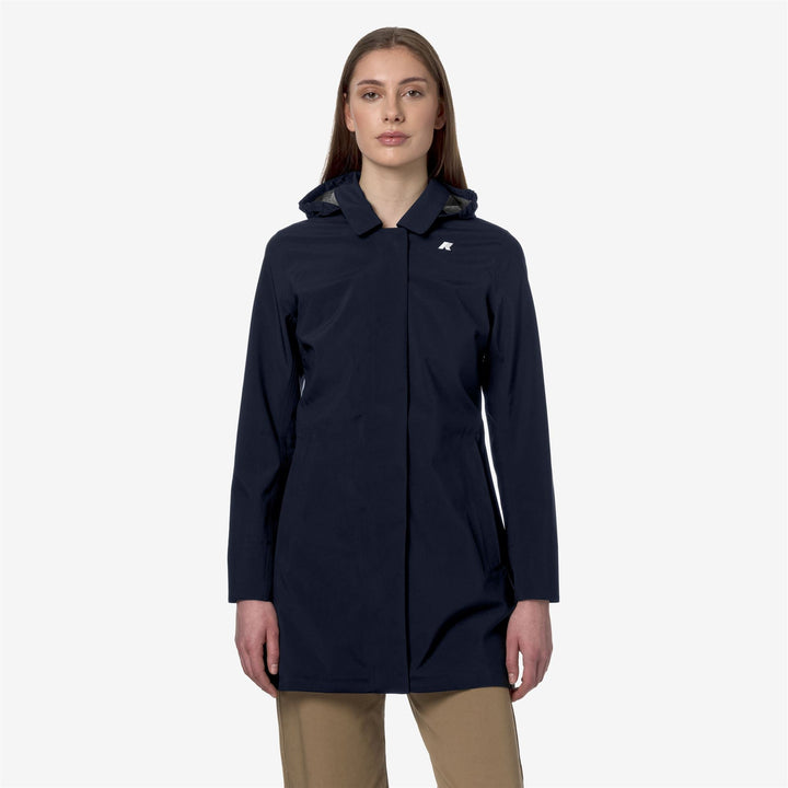 MATHY BONDED JERSEY - Jackets - Mid - WOMAN - BLUE DEPTH