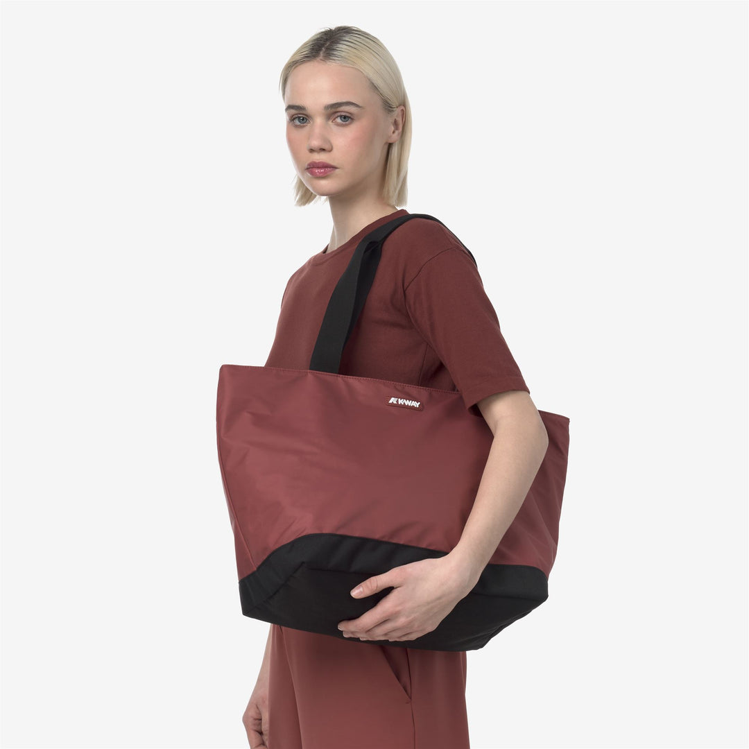 Bags_UNISEX_CLERE_Tote Bag_Red Brownish - Detail