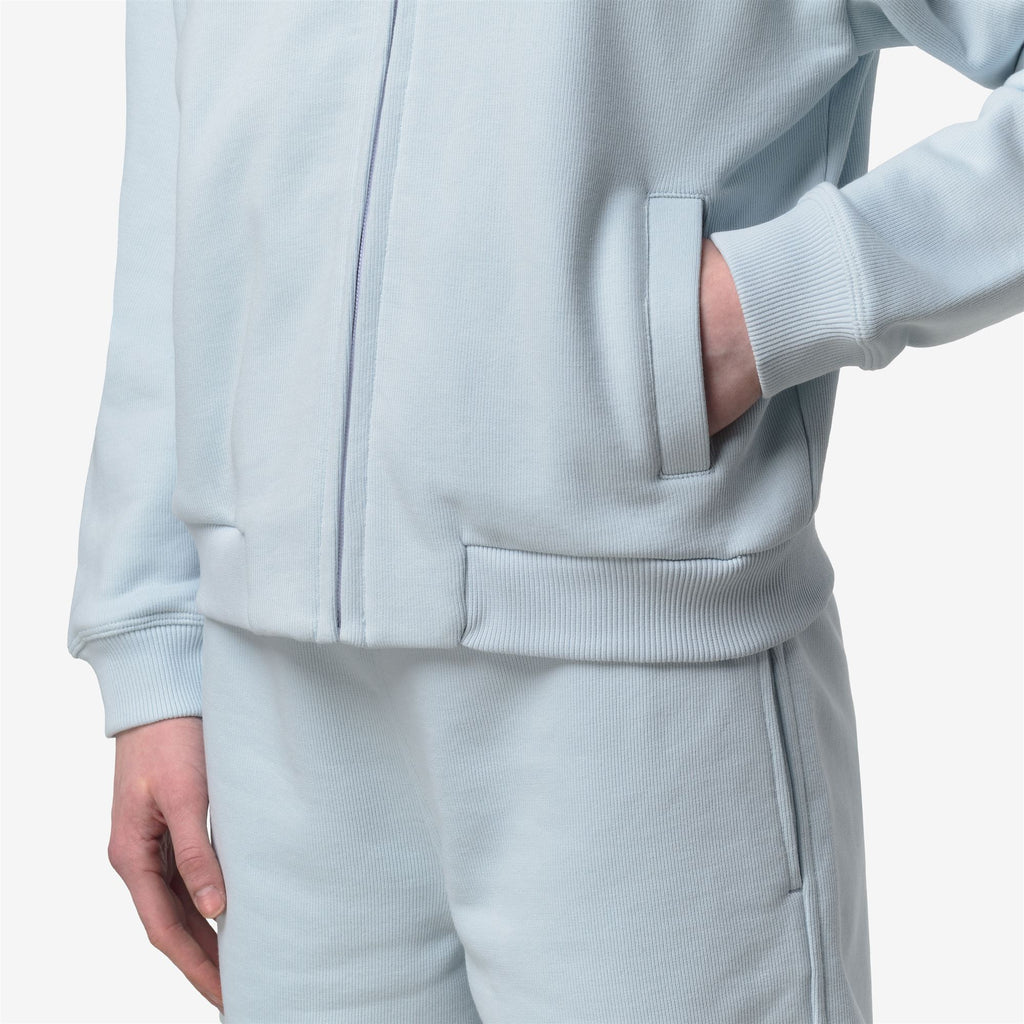 Fleece_Woman_ARWEN FRENCH TERRY_Jacket_Blue Ballad - Commercial 7
