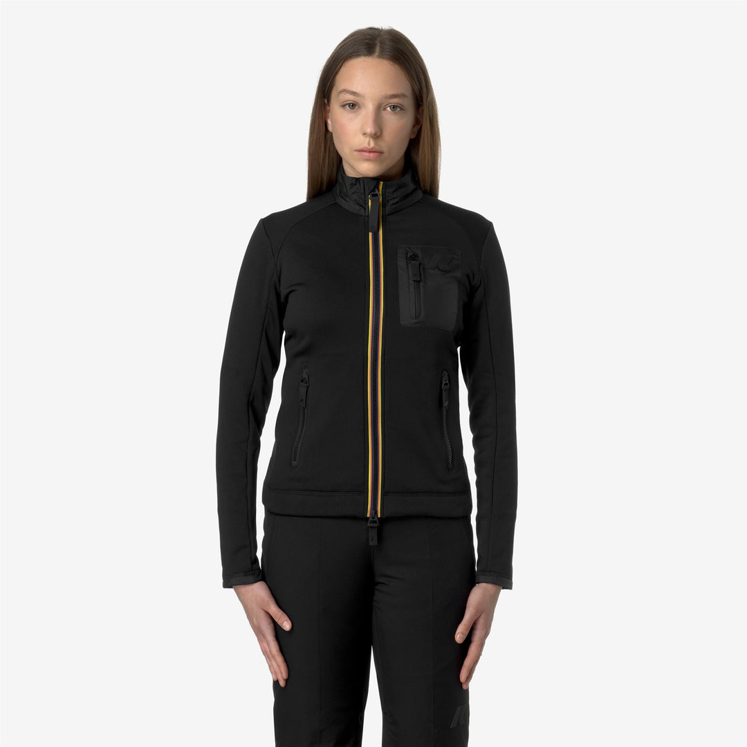 MARNAZ - Fleece - Jacket - WOMAN - Black Pure