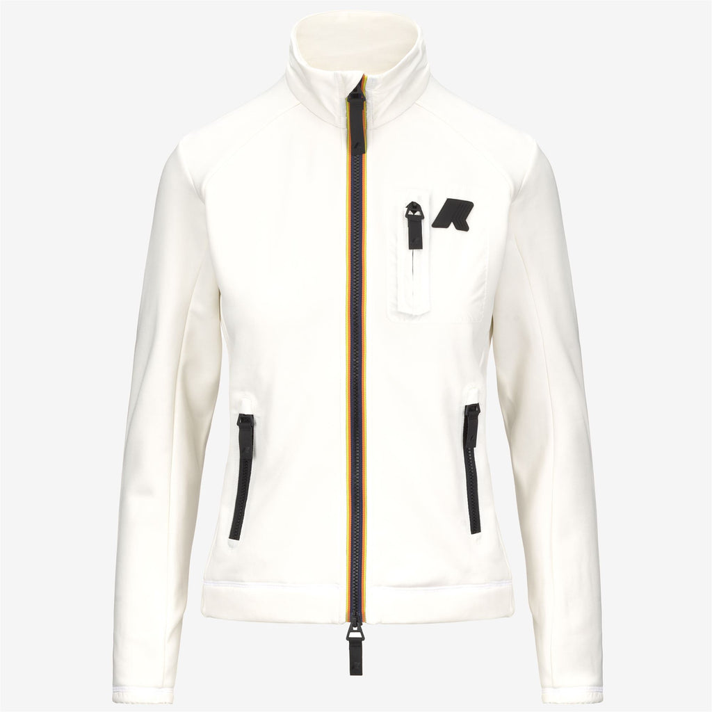 Fleece_WOMAN_MARNAZ_Jacket_White Gardenia - Commercial 1