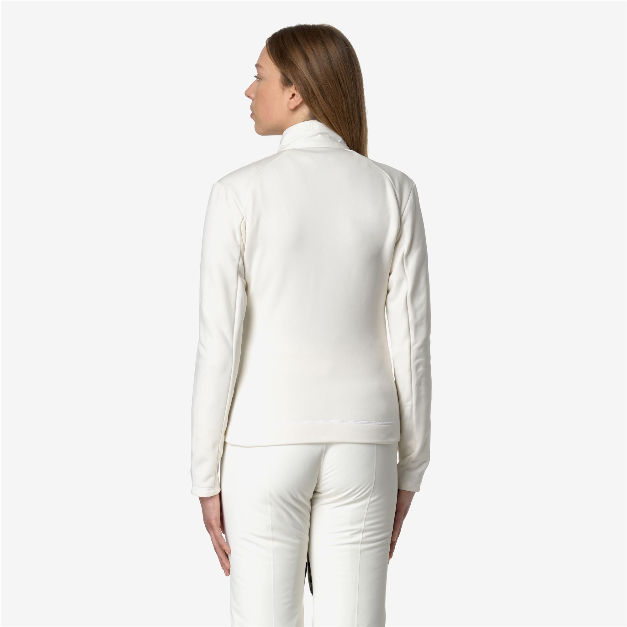 Fleece_WOMAN_MARNAZ_Jacket_White Gardenia - Commercial 6