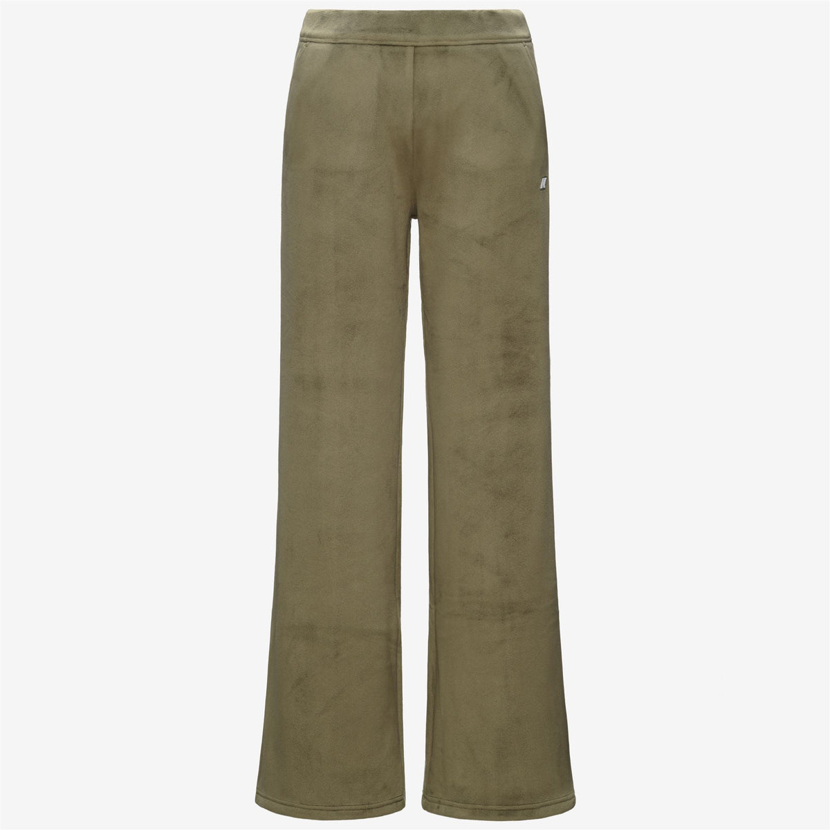 Pants_Woman_JENNY VELOUR POLAR_Sport Trousers_Green Army-Green Army - Commercial 1