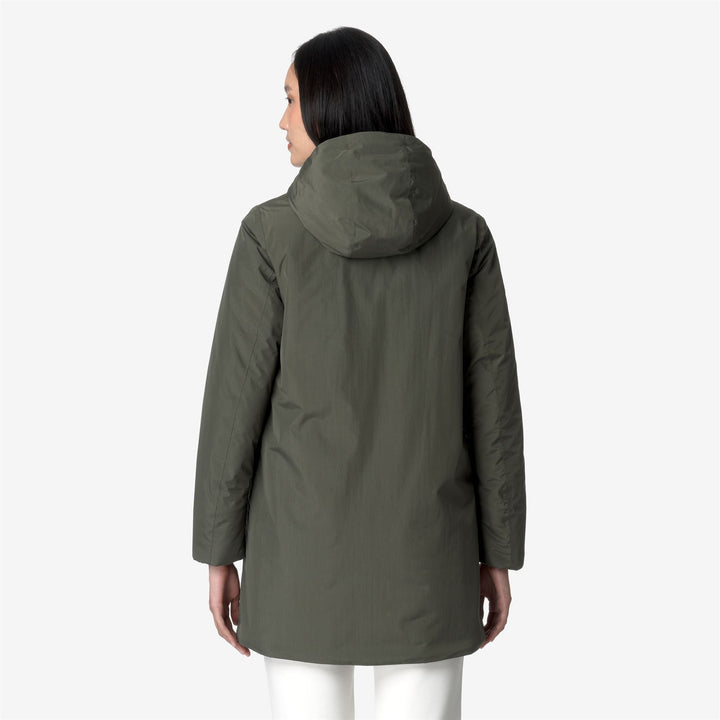 SOPHIE SOFT TOUCH MARMOTTA - Jackets - Mid - WOMAN - GREEN B-BLUE A