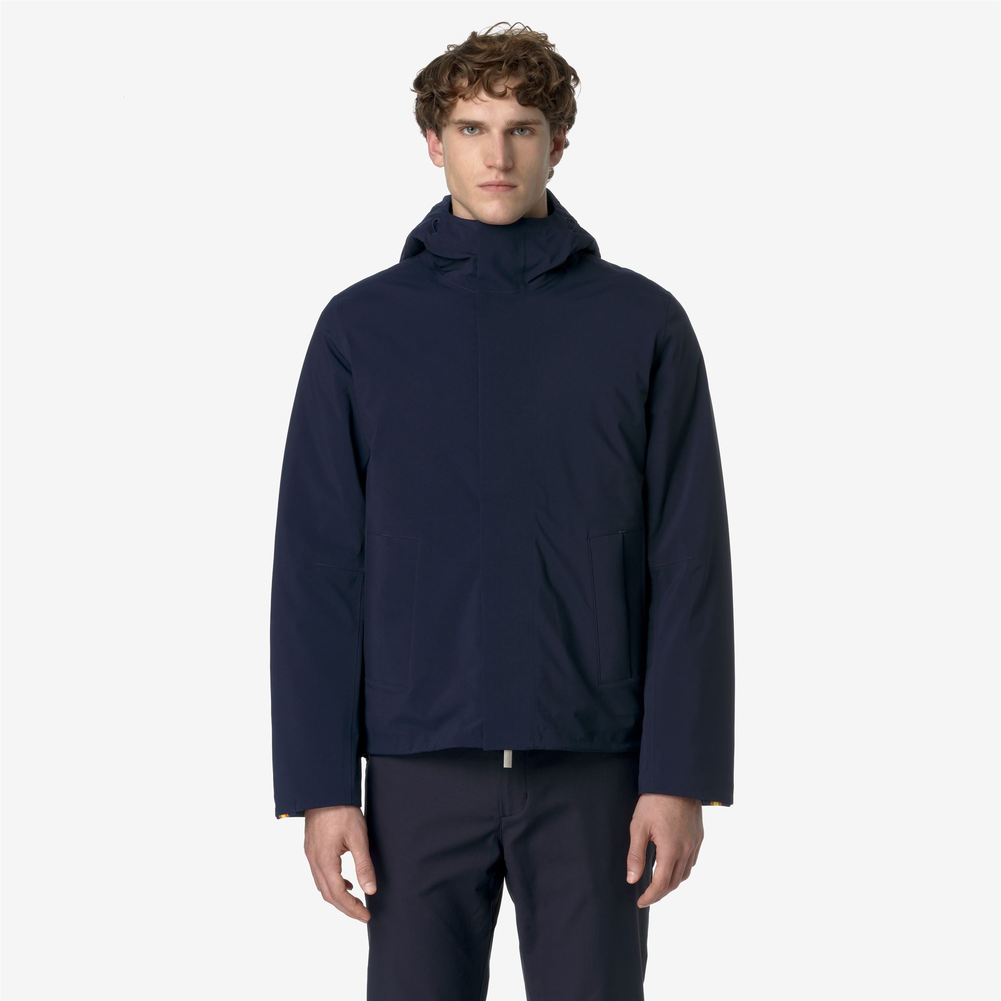 Jackets_MAN_JACKEN BONDED PADDED_Short_Blue Depth - Blue Depth - Commercial 3